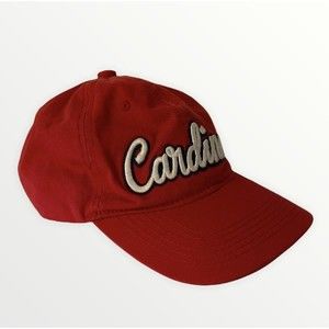 St. Louis Cardinals Red Embroidered Hat Melonwear Adult Unisex Adjustable GUC